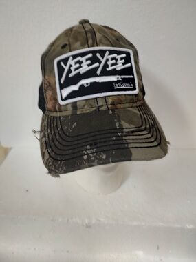Yee Yee Camo Patch Trucker Hat Snapback